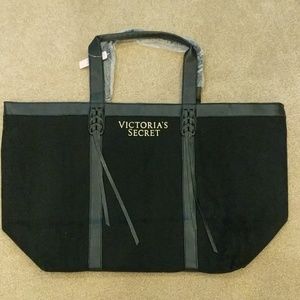 NWT Victoria's Secret black tote